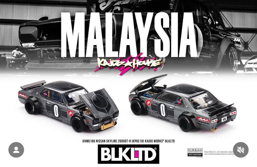 Kaido house BLKTLD KHMG166 Nissan Skyline 2000GT-R Kaido Works