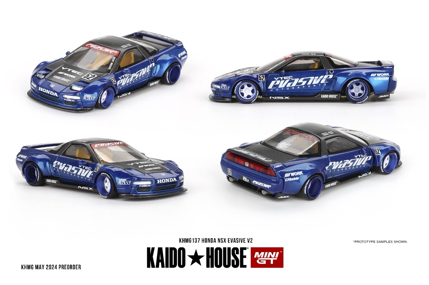 Kaido House KHMG137 Honda NSX Evasive V2