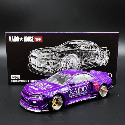 Kaido house KHMG048 Nissan Skyline GT-R (R34) Purple