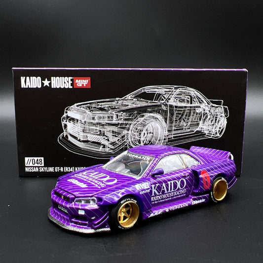 Kaido house KHMG048 Nissan Skyline GT-R (R34) Purple (CHASE)