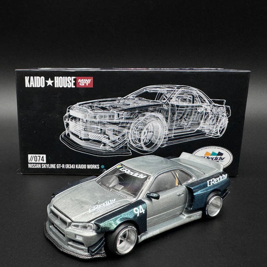 Kaido house KHMG074 Nissan Skyline GT-R (R34) Kaido Works Greddy V1 (CHASE)