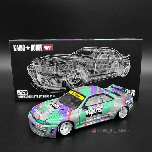 Kaido House KHMG129 Nissan Skyline GT-R (R33) HKS V1 (CHASE)