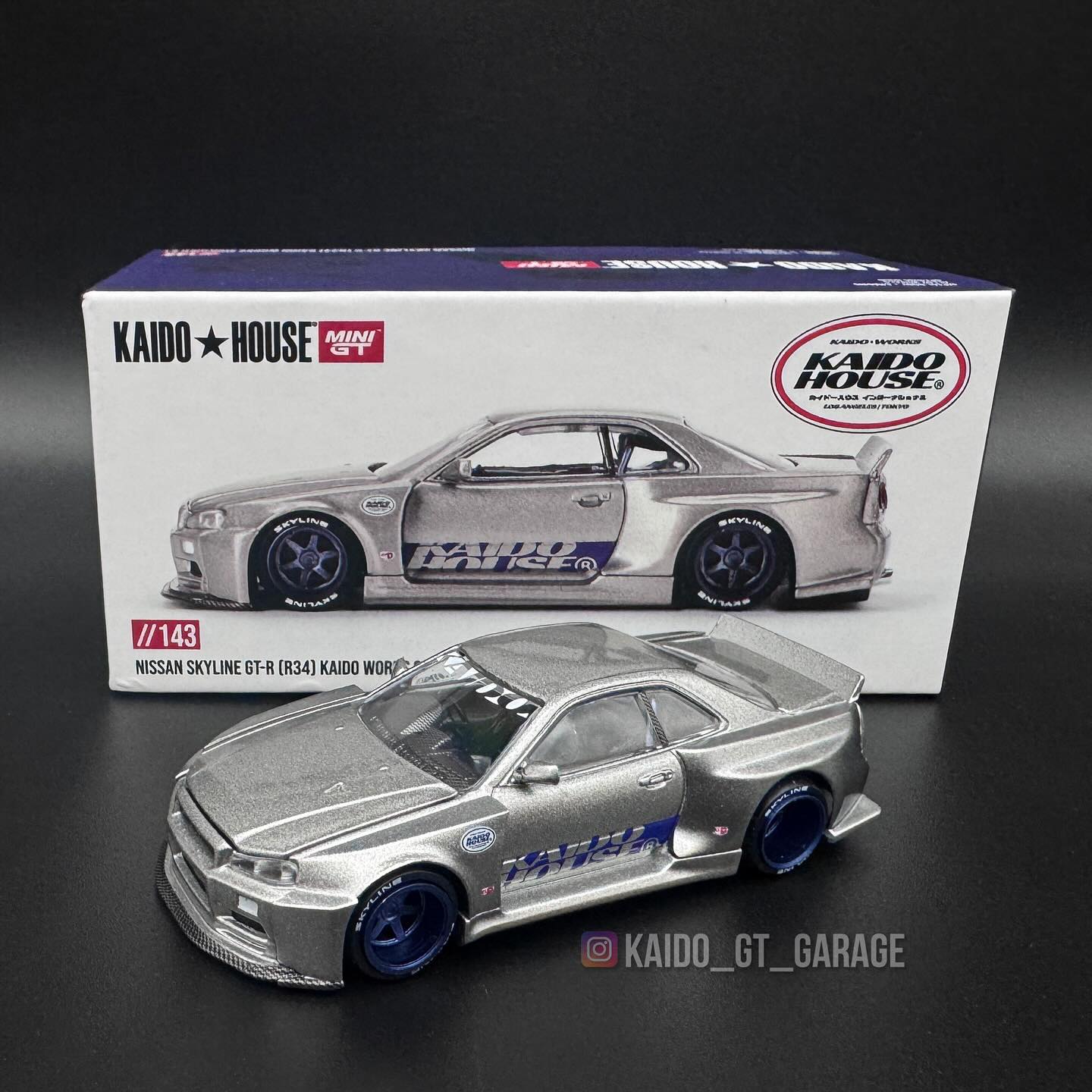 Kaido house KHMG143 Nissan Skyline GT-R (R34) SHINJUKU Kaido Works V1
