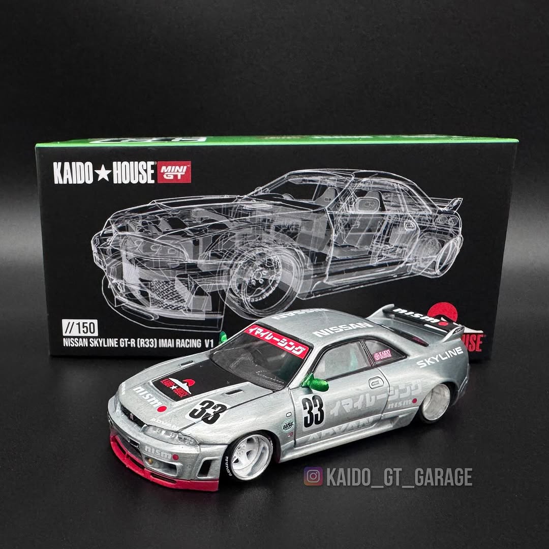 Kaido House KHMG150 Nissan Skyline GT-R (R33) Imai Racing V1 (CHASE)
