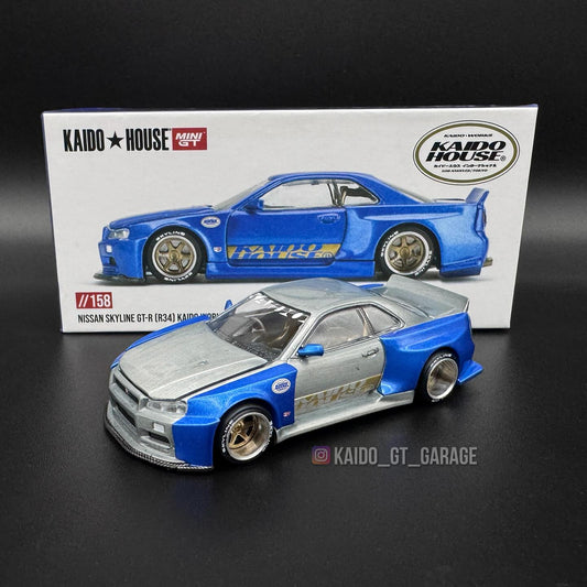 Kaido house KHMG158 Nissan Skyline GT-R (R34) Kaido Works Shinjuku V2 (Chase)