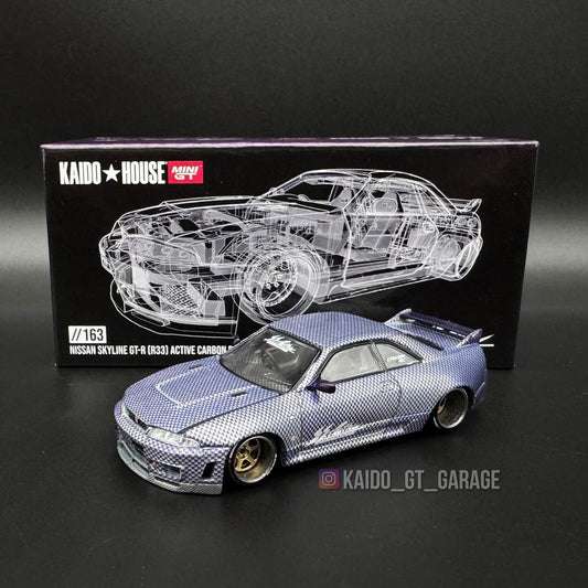 Kaido House KHMG163 Nissan Skyline GT-R (R33) Active Carbon R V2 (CHASE)