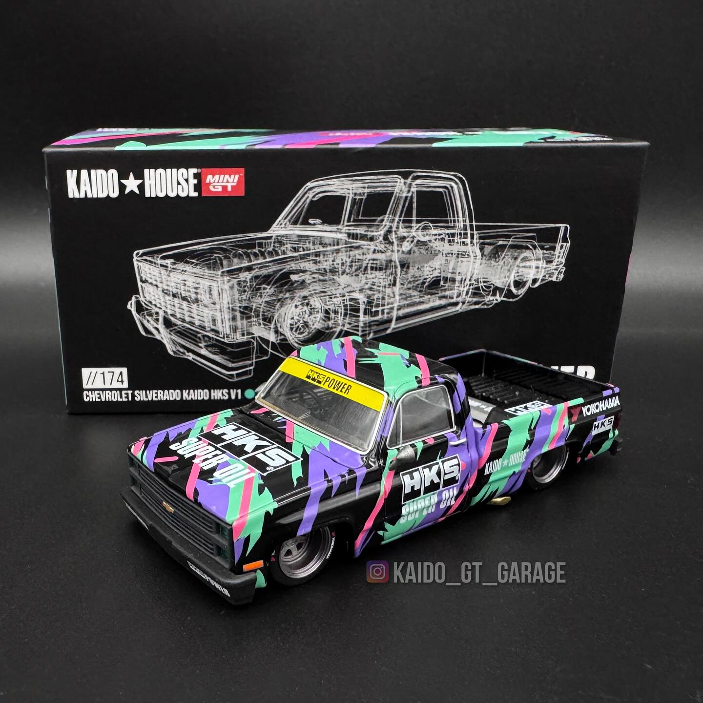 Kaido house KHMG174 Chevrolet Silverado Kaido HKS V1