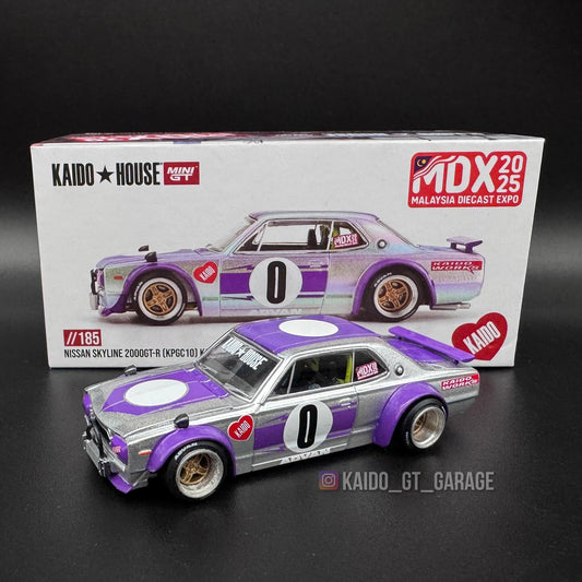 Kaido house KHMG185 Nissan Skyline 2000GT-R  Kaido Works 2025 Malaysia Diecast Expo Exclusive