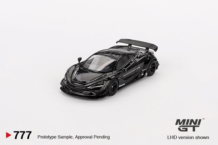 Mini GT MGT00777 McLaren 720S LB-Works Black