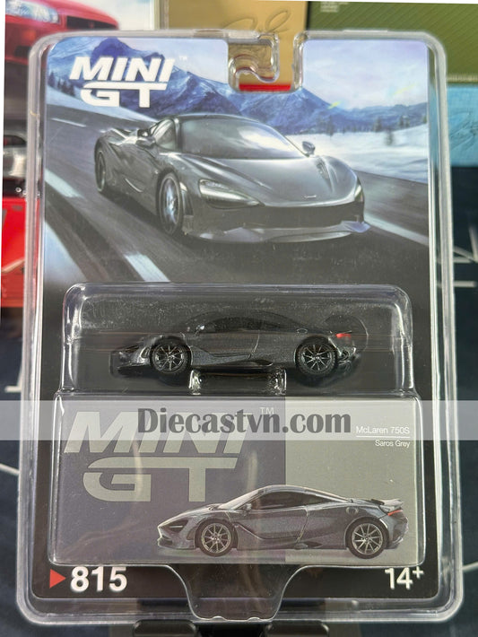 Mini GT MGT00815 McLaren 750S Saros Grey (Chase)