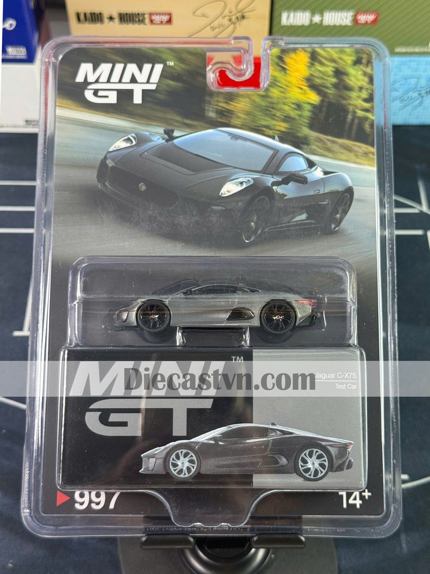 Mini GT MGT00997 Jaguar C-X75 Test Car (Chase)